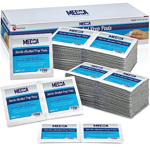 Alcohol Prep Pads (1000 Count)