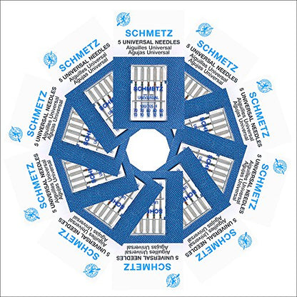 50 Schmetz Universal Sewing Machine Needles (50 Count)
