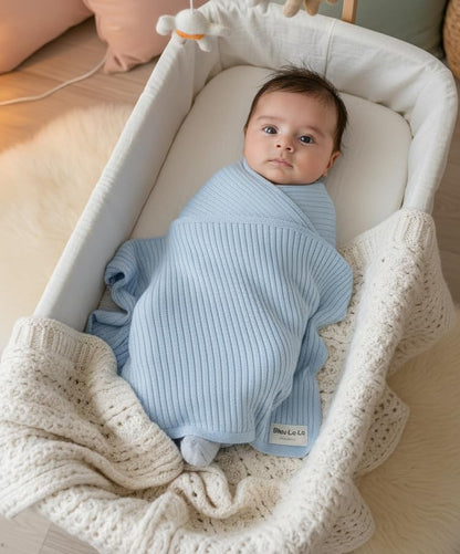 100% Organic Cotton Baby Blanket for Boys