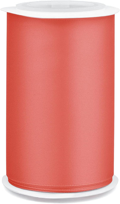 Humphrey's Craft 3 Inch Watermelon Double Faced Satin Ribbon - 5 Yards Variety of Color for Crafts Gift Wrapping Cutting Ceremony Decoration Sewing Christmas Tree Wedding and Dining Tables. - Crafty Corner