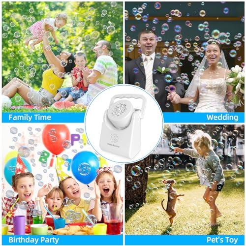 Bubble Machine for Kids 3+ (11 Count)