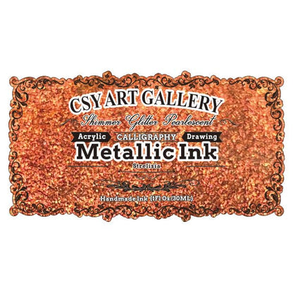 Metallic Acrylic Paint Inks