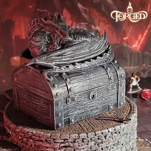 Wyvern Dice Box with Lock and Key