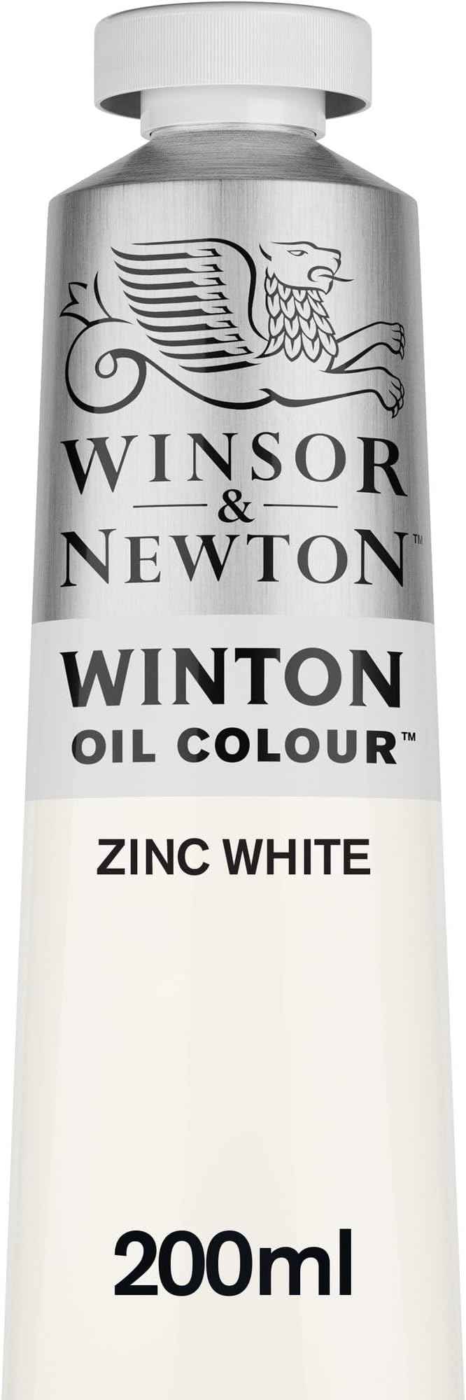 Winsor & Newton Winton Oil Color, 200ml (6.75-oz) Tube, Zinc White