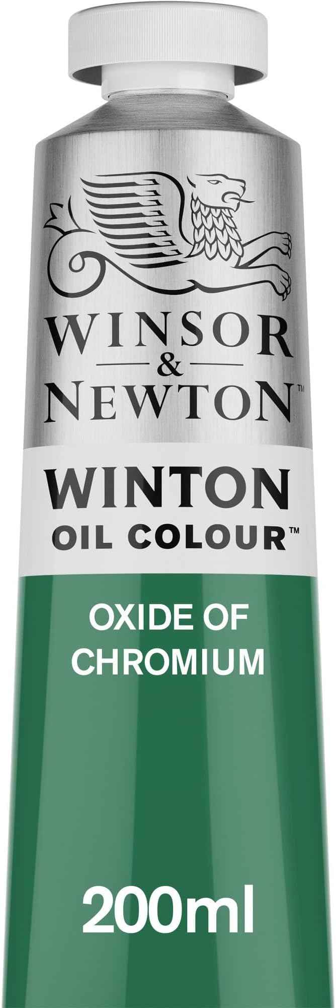 Winsor & Newton Winton Oil Color, 200ml (6.75-oz) Tube, Oxide Of Chromium