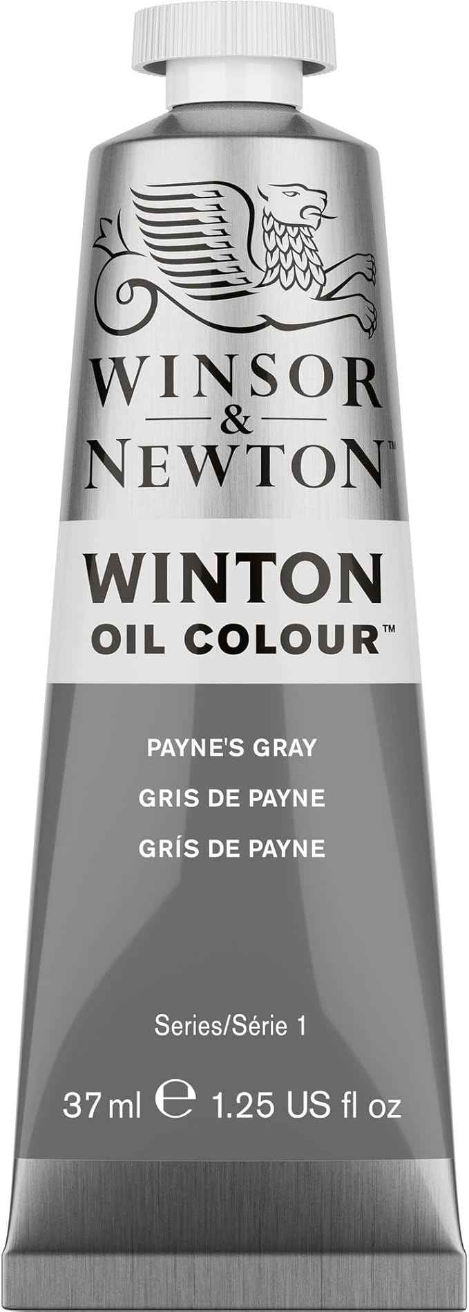 Winsor & Newton Winton Oil Color, 37ml (1.25-oz) Tube, Payne's Gray