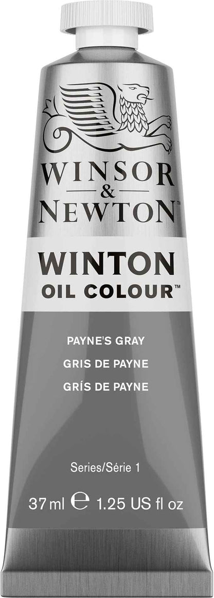 Winsor & Newton Winton Oil Color, 37ml (1.25-oz) Tube, Payne's Gray