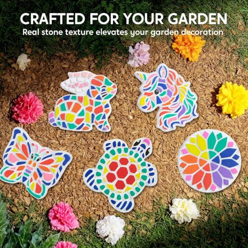 JOVA Klever Kits Stepping Stones Painting Kit for Kids