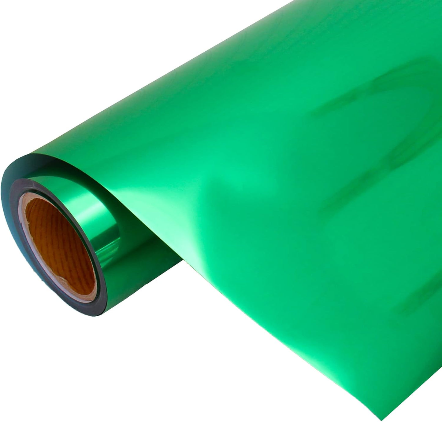 3 Yard x 20" Wide Roll Threadart Metallic Green Heat Transfer Vinyl Film | Compatible with Venture Explore and Maker, Silhouette Cameo, & Large Format Cutters
