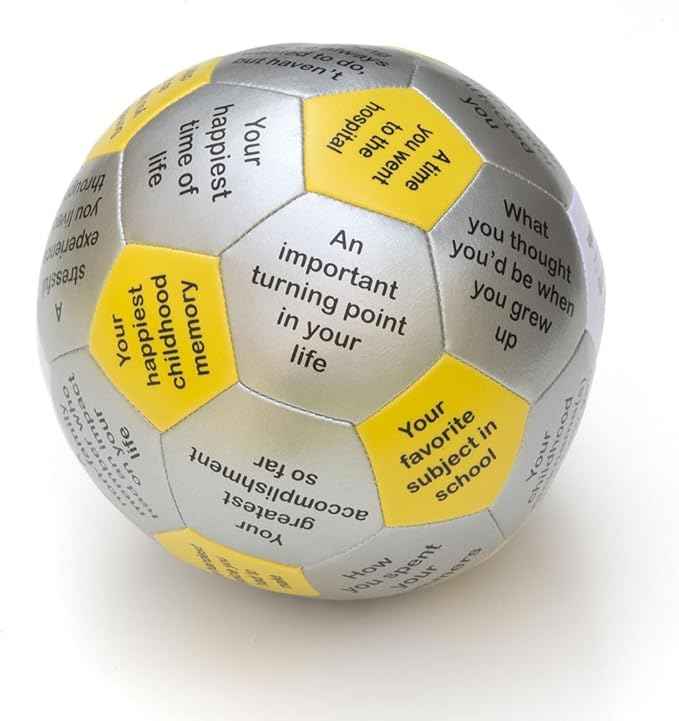 Trainers Warehouse 6" Thumball Collection, 32 Prompts for Conversation, Team Building, Relationship and Training