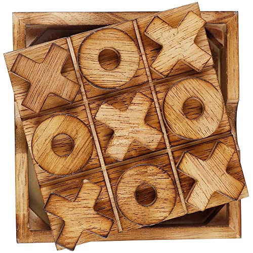 Tic Tac Toe & Tumble Tower Blocks Tables Game Set