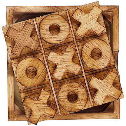 Tic Tac Toe & Tumble Tower Blocks Tables Game Set