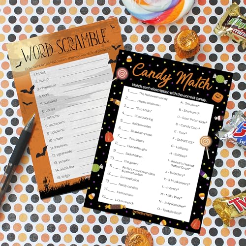 Halloween Games Pack (25 Count)