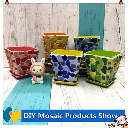 1.1LB Irregular Ceramics Mosaic Tiles (350 Count)
