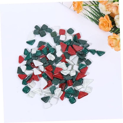 500g Glitter Irregular Materials Smooth for Home Decoration Crystal Mosaics for Creative Projects