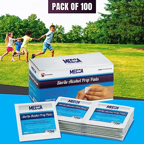 Alcohol Prep Pads (100 Count)