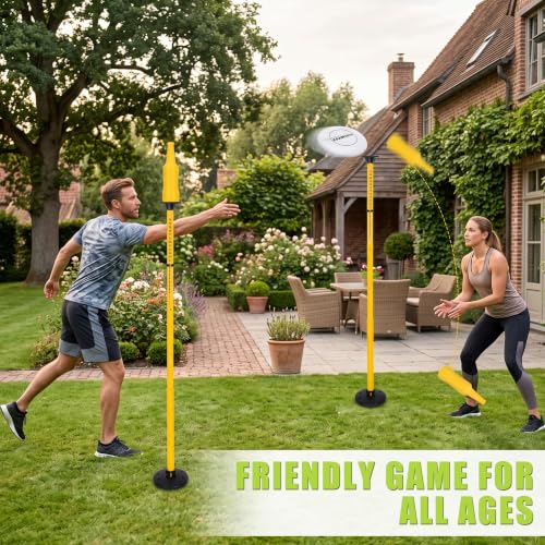 Flying Disc Game Set with Height