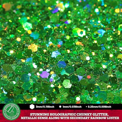 Green Glitter (5.64 Ounce)