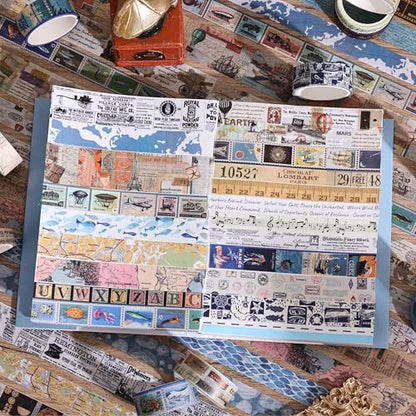 38 Rolls Vintage Washi Tape Set (38 Count)