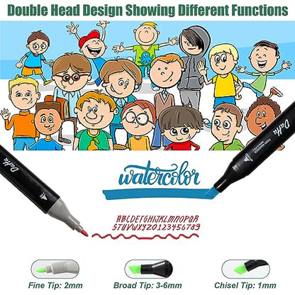 Art Marker Sets 100 Colors (100 Count)