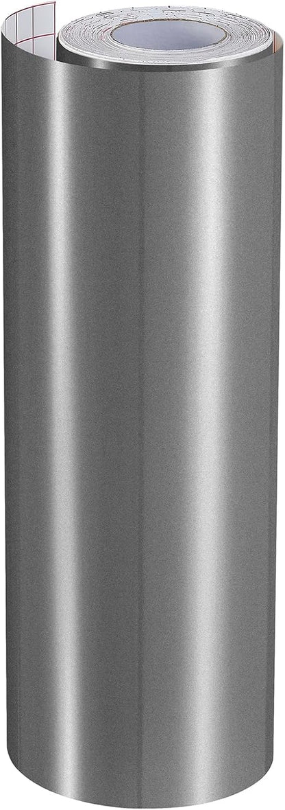 Ant Smart Adhesive Permanent Vinyl Compatible with Cricut Explore and Maker Series Without Cutting Mats, Create DIY Projects, Decals, Stickers & More (Silver, 13inch x 50ft)