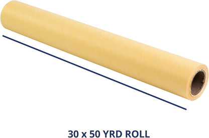 Pacific Arc Tracing Paper Roll, Yellow, 30 Inch x 50 Yard Roll