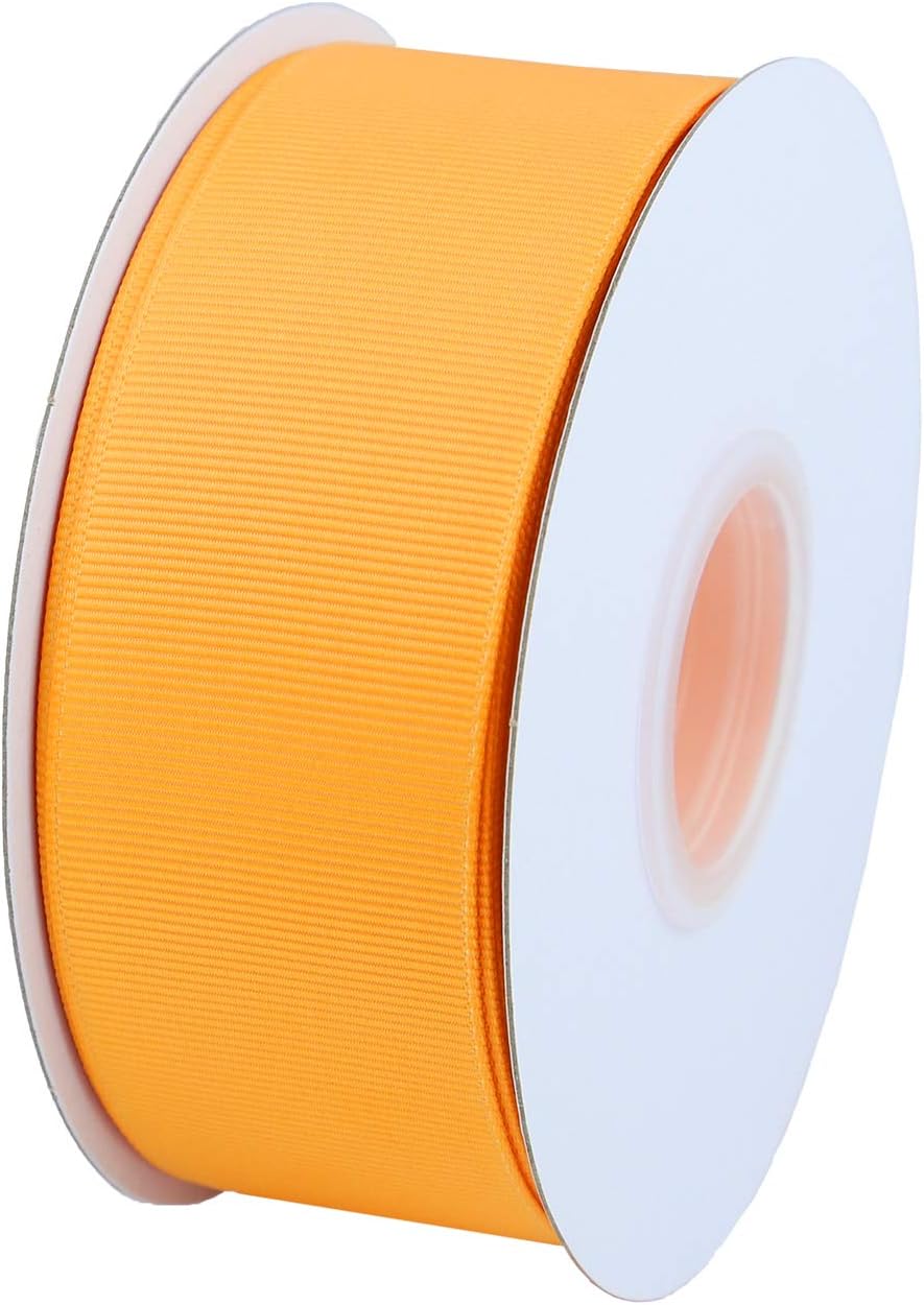 ITIsparkle 11/2" Inch Grosgrain Ribbon 25 Yards-Roll Set for Gift Wrapping Cake Decoration Party Favor Hair Braids Hair Bow Baby Shower Decoration Floral Arrangement Craft Supplies, Gold Ribbon - Crafty Corner