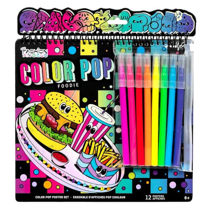 Color Pop Foodie Poster Portfolio