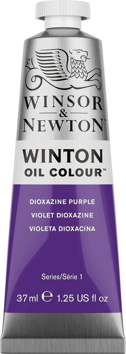 Winsor & Newton Winton Oil Color, 37ml (1.25-oz) Tube, Dioxazine Purple