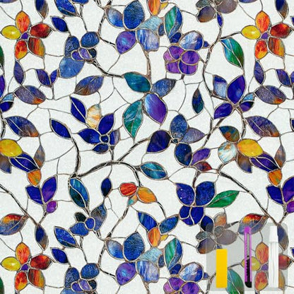 Window Privacy Film Stained Glass Window Film Frosted Window Film Window clings Non