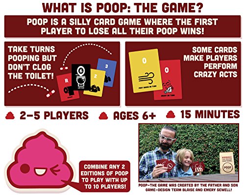 Poop The Game Party Pooper Edition Card Game