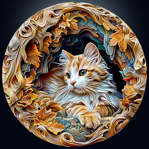 Cat Puzzles for Adults 1000 Pieces (1000 Count)
