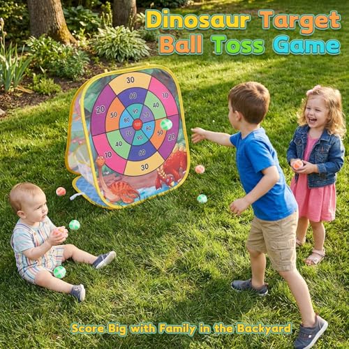 Dinosaur Bean Bag Toss Game