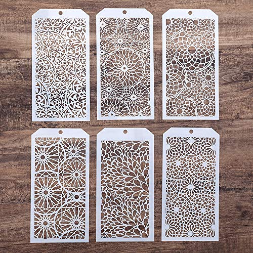 DIY Decorative Stencil Template for Scrapbooking Painting on Wall Furniture Crafts