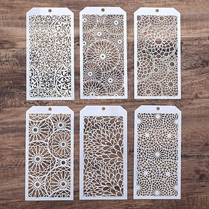 DIY Decorative Stencil Template for Scrapbooking Painting on Wall Furniture Crafts