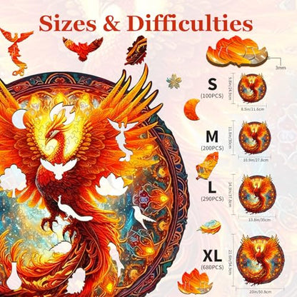 Wooden Puzzle for Adult (200 Count)