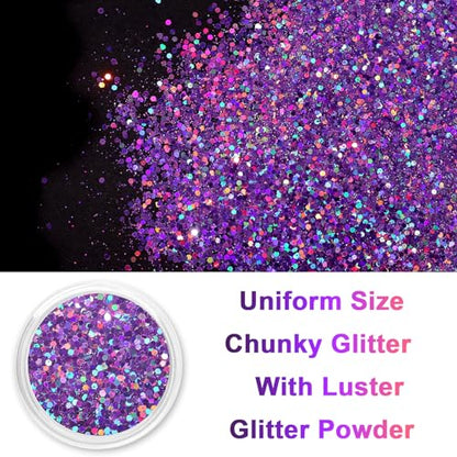 2 Sizes Glitter