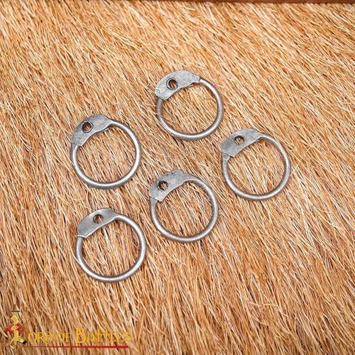200G 1Kg Chainmail Loose Rings for Armor Crafting Perfect for DIY Chainmail Projects & Armor Repairs