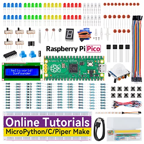 Starter Kit for Raspberry Pi Pico with 40 Projects Online Tutorials