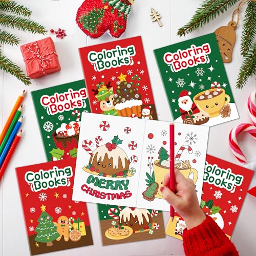 Christmas Food Coloring Books (24 Count)