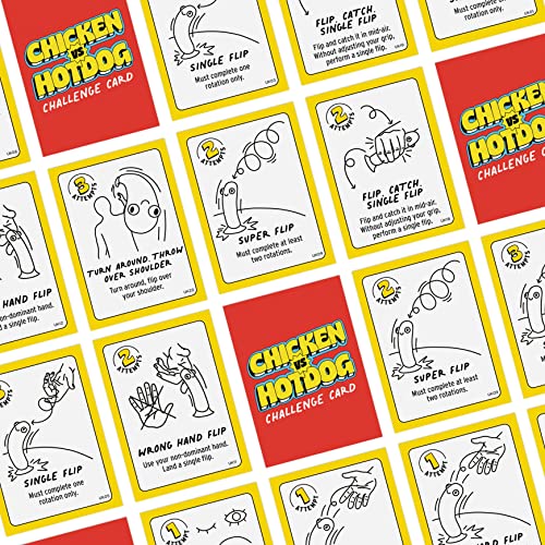 Chicken vs Hotdog Action Party Game for Kids and Adults
