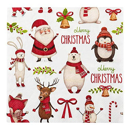 White Paper Luncheon Napkin (20 Count)