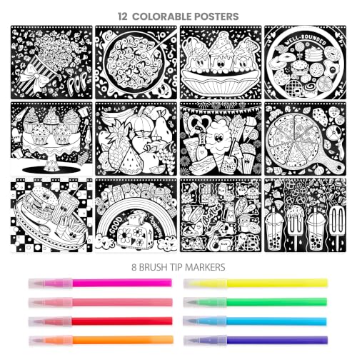 Color Pop Foodie Poster Portfolio