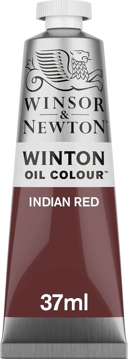 Winsor & Newton Winton Oil Color, 37ml (1.25-oz) Tube, Indian Red