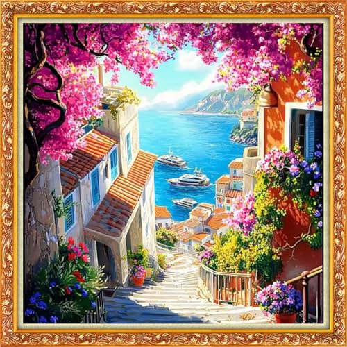 Stamped Cross Stitch Kits for Beginner Embroidery Kits for Beginners Adults DIY 11CT Cross Stitch Patterns Needlepoint Kits Crossstitching Kits