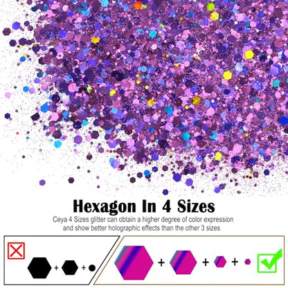 Holographic Chunky Glitter (3.5 Ounce)