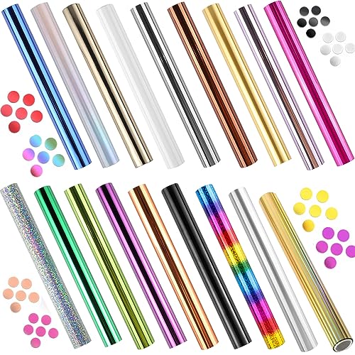 18PCS Transfer Foil Paper Bundle for Foil Quill (18 Count)