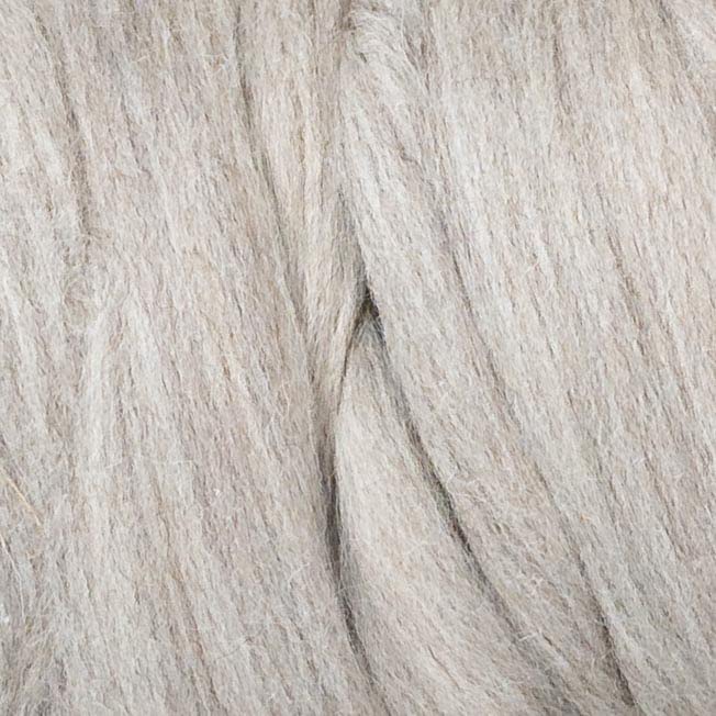 Natural Wool roving (8 Ounce)