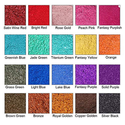 Mica Powder 20 Colors 10g