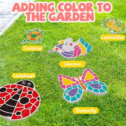 Stepping Stone Painting Kit for Kids Ages 4